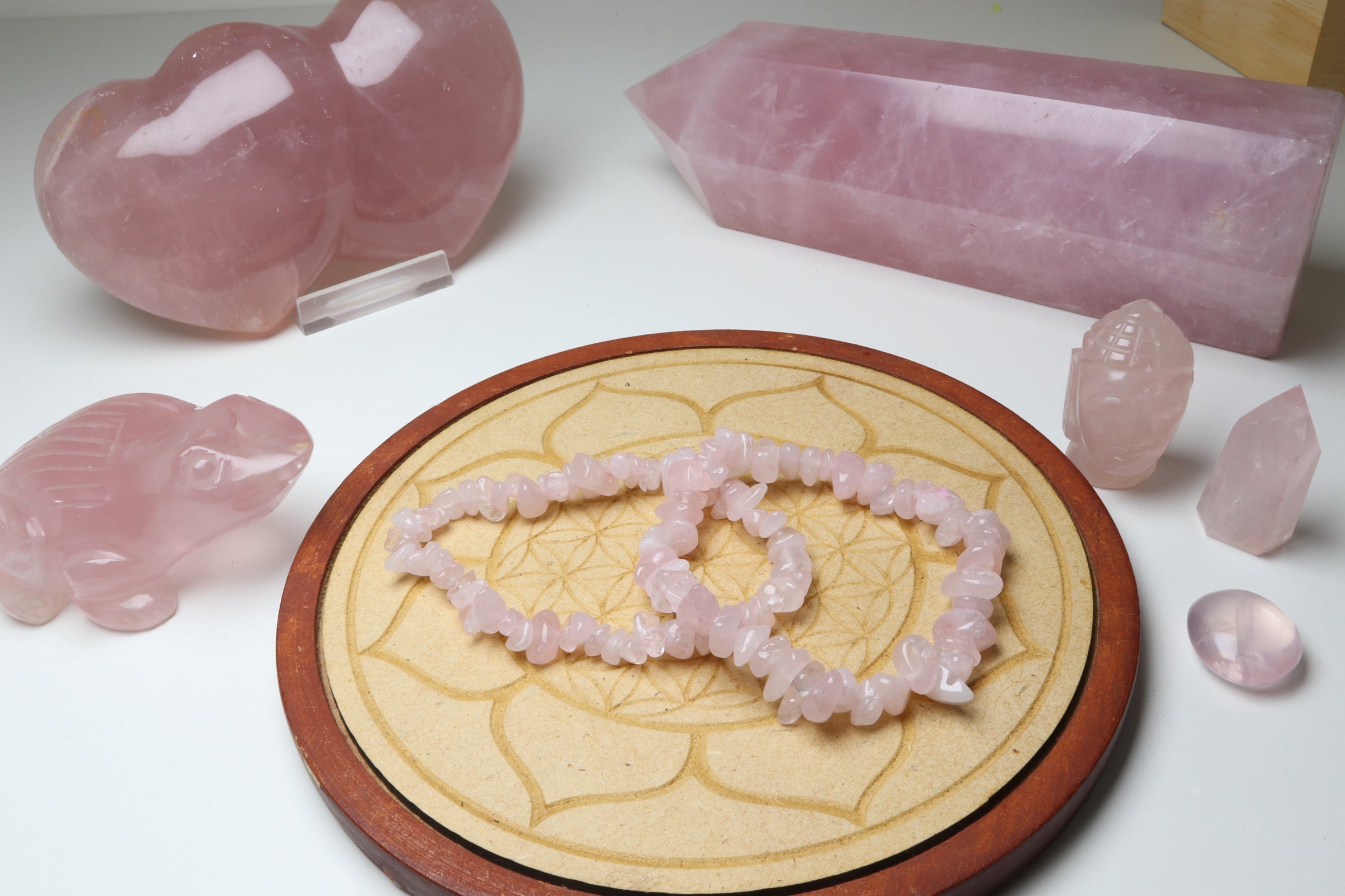 Bracelet en Quartz Rose - Amour et Harmonie - photo 4