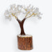 Mini arbre à quartz avec base en bois - 2