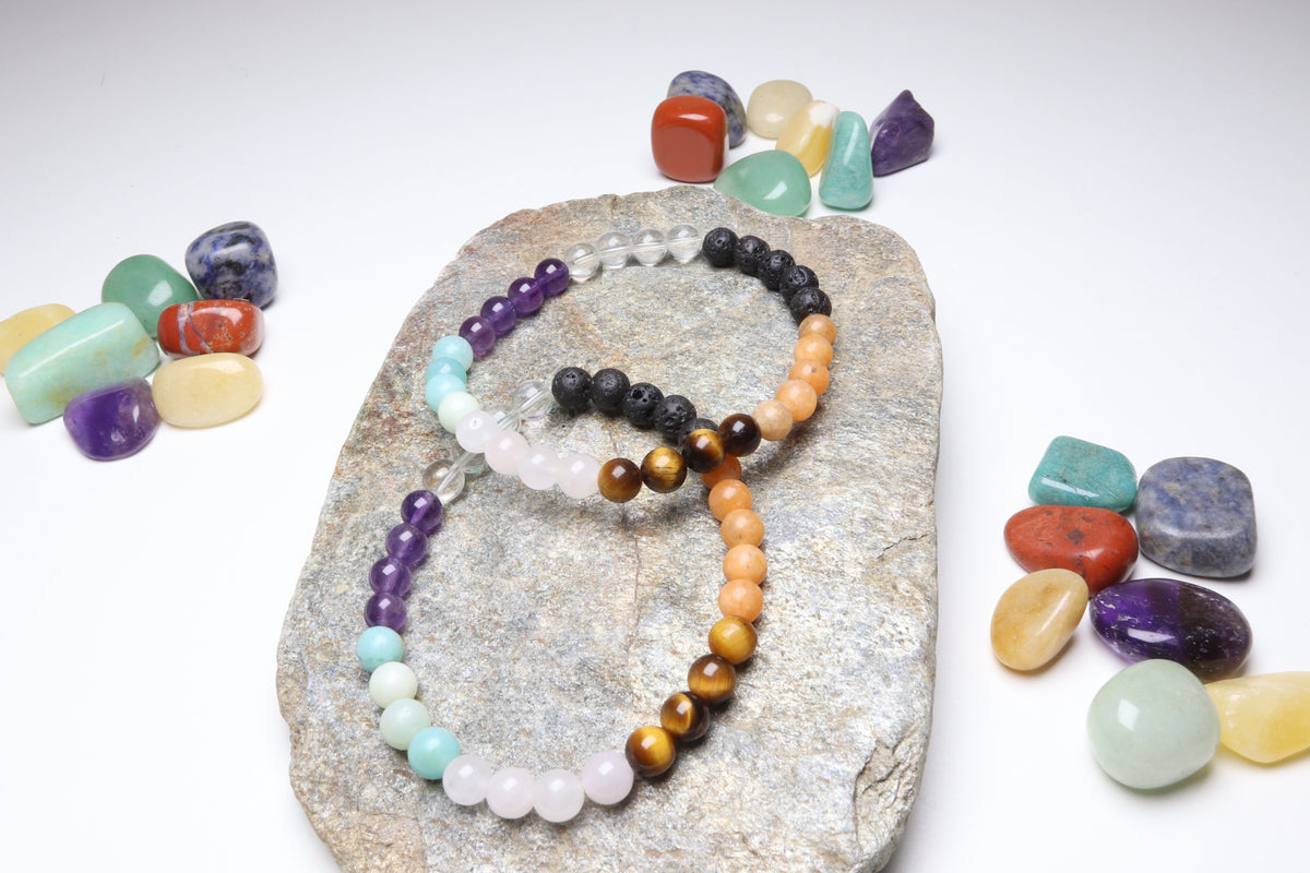 Bracelet 7 Chakras 6 mm