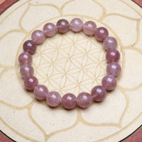 Bracelet en Quartz Fraise - Amour et Douceur 10mm