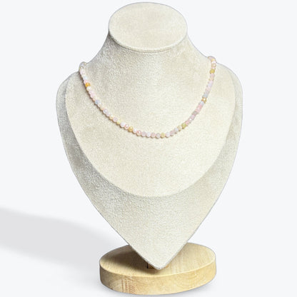 Collier Morganite Facetté – photo 4