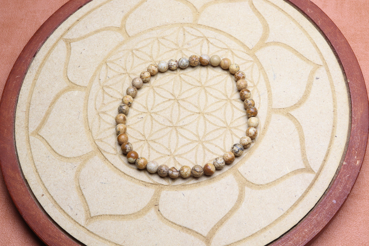 Bracelet Jaspe Paysage – photo 3