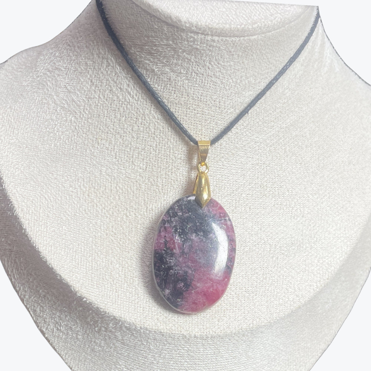 pendentif Rhodonite ovale – photo 3
