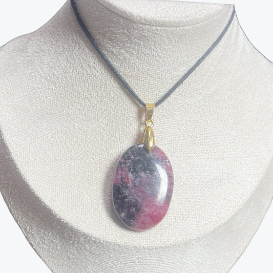 pendentif Rhodonite ovale – photo 3
