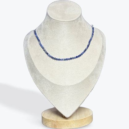 Collier Sodalite facetté – photo 4
