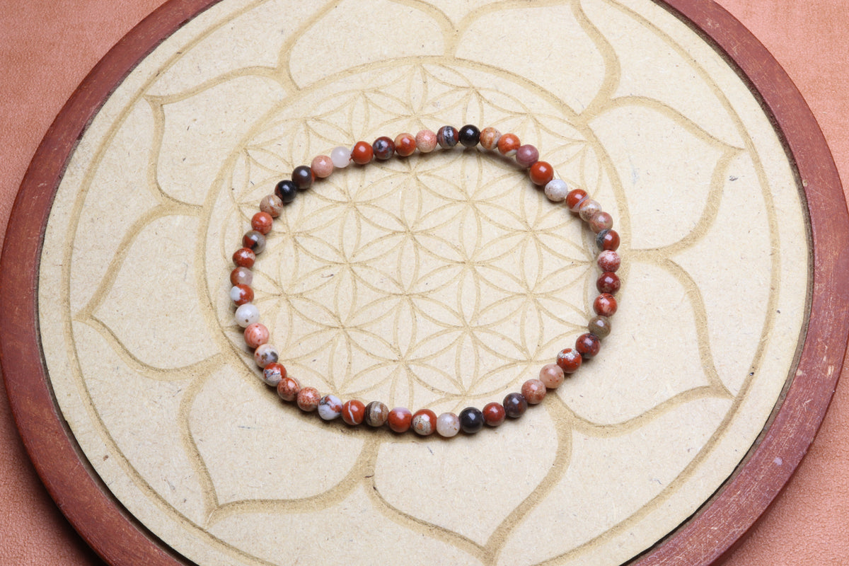 Bracelet Jaspe Rouge
