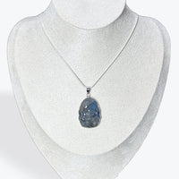 Pendentif Labradorite Ganesh Sertis Clos