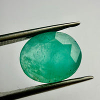 Gemme Émeraude Ovale 2,83 Carats