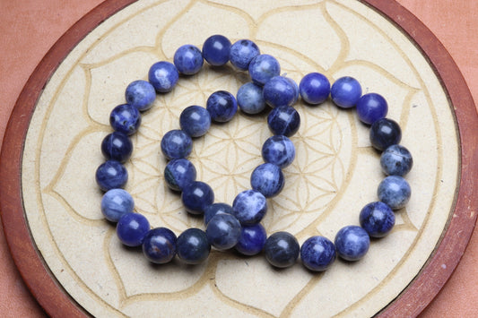 Bracelet Sodalite porté