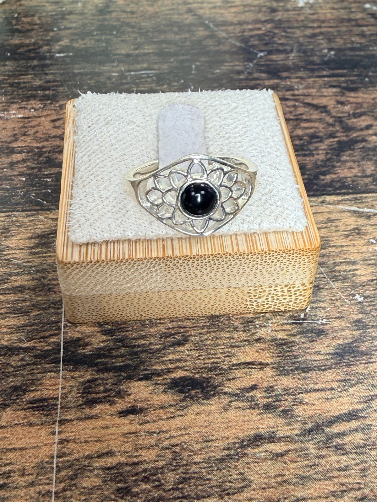 Bague onyx Sélénia
