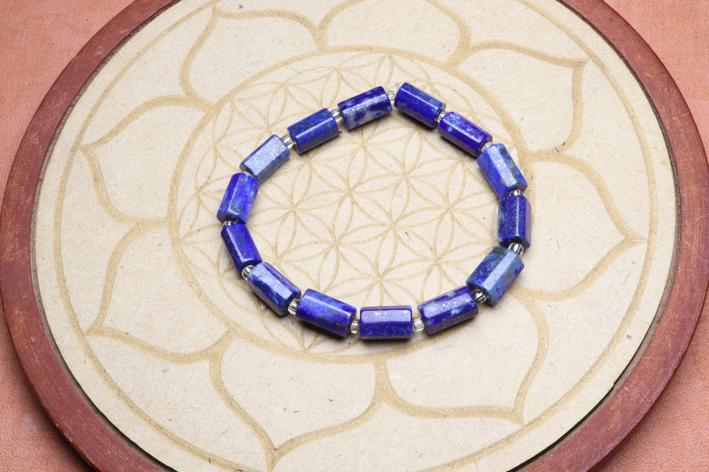 Bracelet Lapis Lazuli Tube