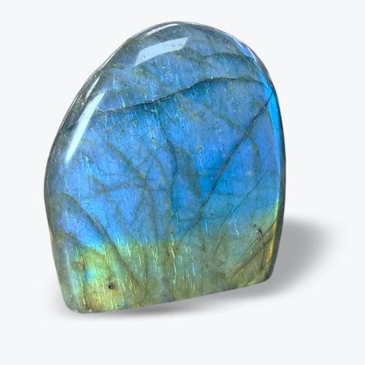 Pierre Polie en Labradorite Bleue Naturelle – forme libre – 3 tailles – Madagascar - Pièce unique