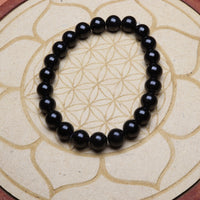 Bracelet en Tourmaline Noire - Protection et Ancrage 8mm