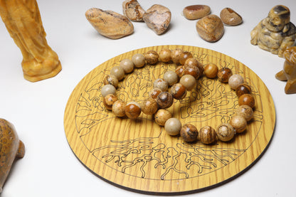 Bracelet Jaspe Paysage