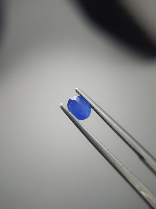 Pièce de collection en Saphir Naturel – 0,67 carats – provenance Sri Lanka - Pièce unique