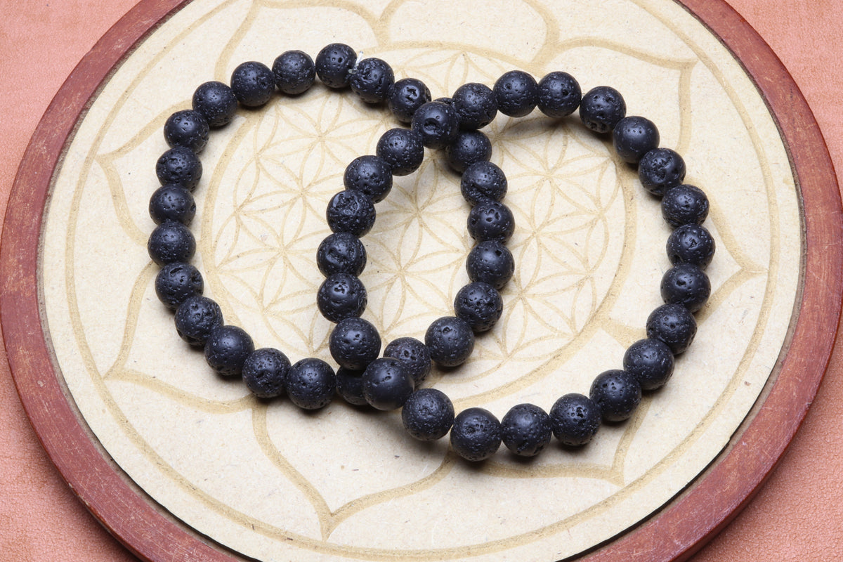 Bracelet Pierre de Lave