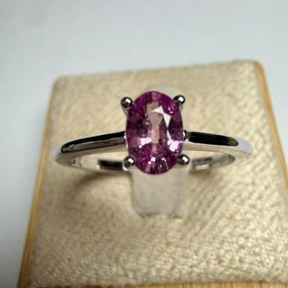 Bague en Saphir Naturel – Tailles 52 à 56 – Argent 925 – provenance Sri Lanka