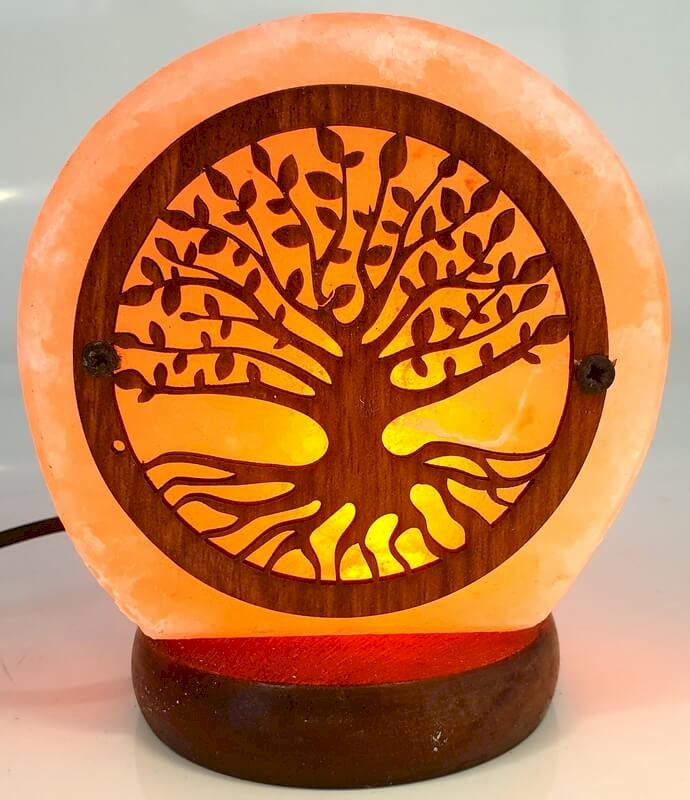 Lampe de Sel USB Arbre de Vie Bis 1KG