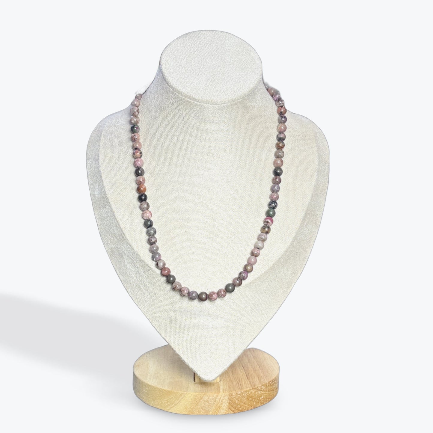 Collier Tourmaline Rose