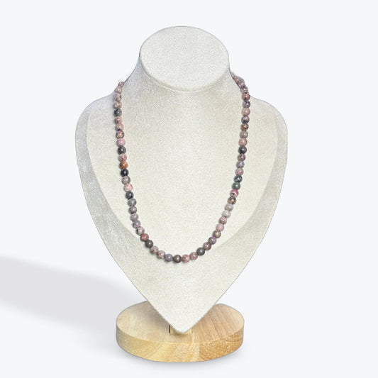 Collier Tourmaline Rose