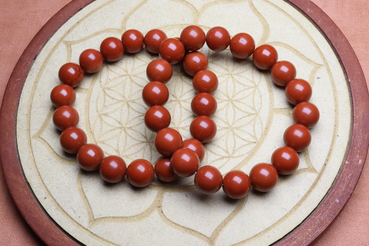 Bracelet Jaspe Rouge
