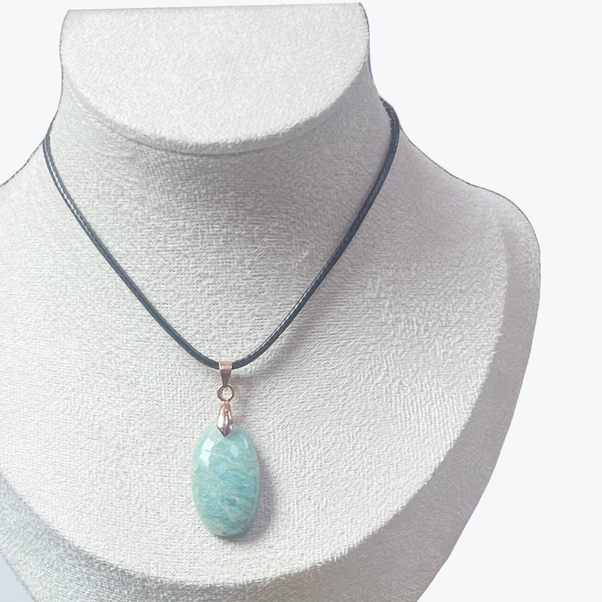 Pendentif Amazonite Ovale – photo 3