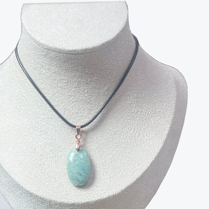 Pendentif Amazonite Ovale – photo 3