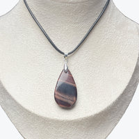 Pendentif Oeil de taureau goutte 3,1x1,7cm
