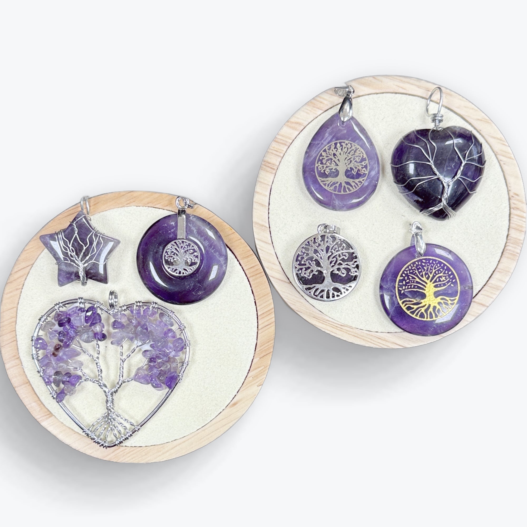 Pendentif Améthyste Arbre de Vie