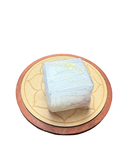 Cube en sélénite | 5x5cm - 320gr