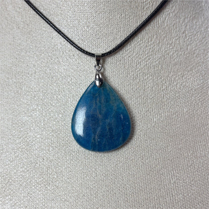 Pendentif - Apatite Bleue de Madagascar