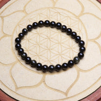 Bracelet en Obsidienne Dorée - Protection et Clarté 6mm