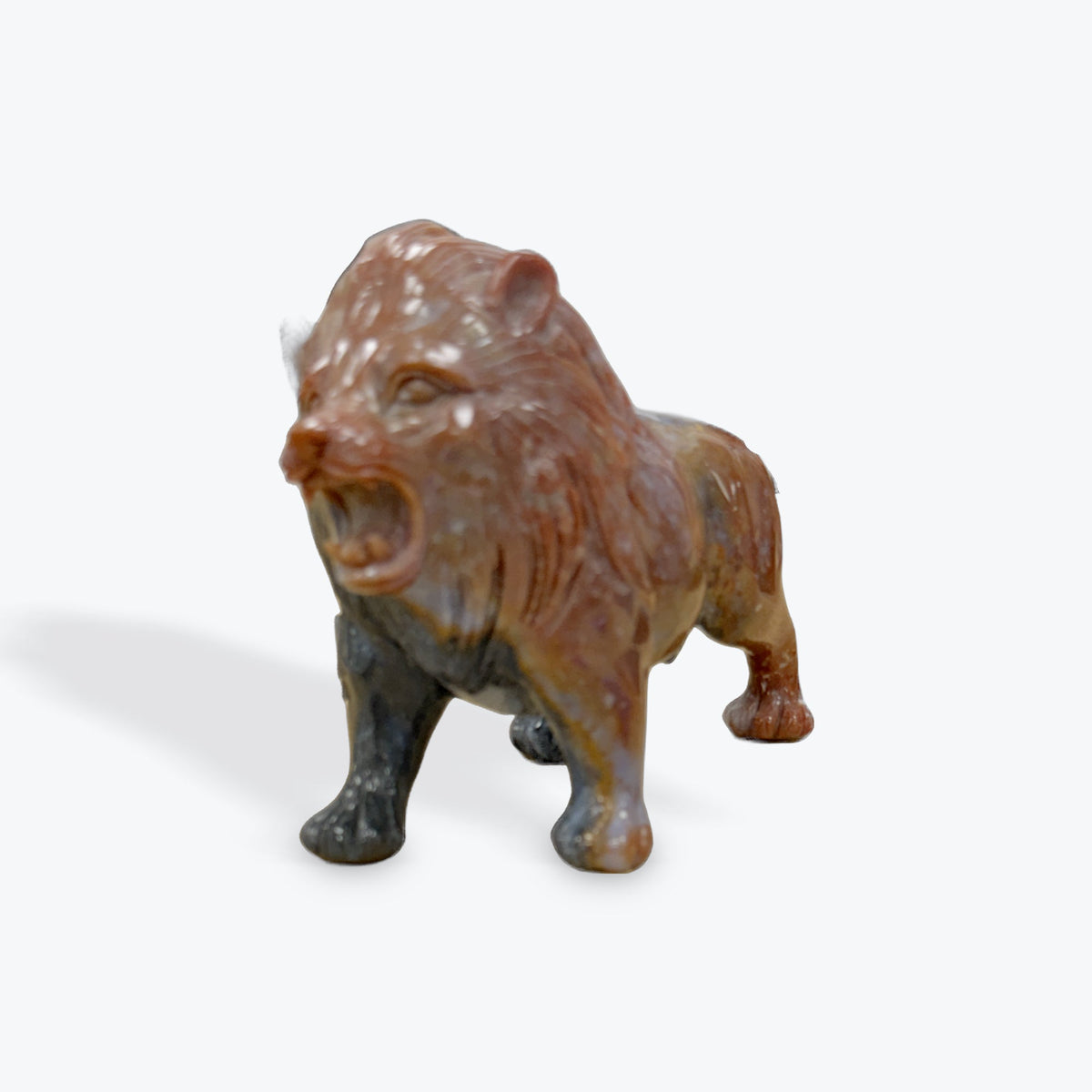 Lion XL en Agate | 1kg - 20x6x12cm