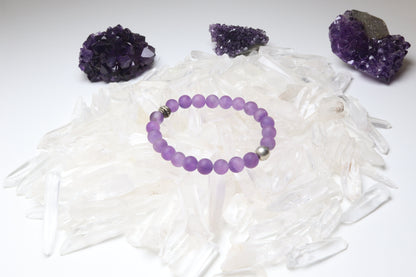 Bracelet Améthyste 6 mm