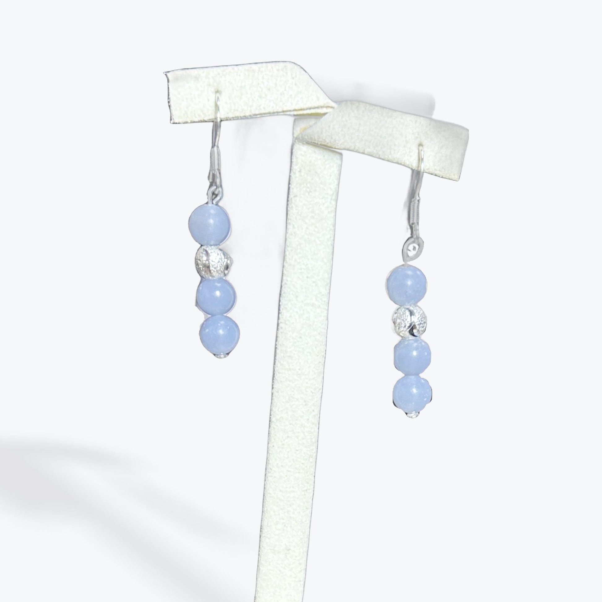 Boucles D'oreilles Angélite Argent 925 - 2