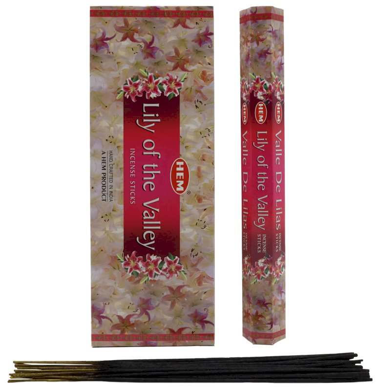 Encens HEM Lily of the Valley 6x20g