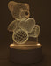 Veilleuse USB Plastique Ourson 14cm