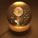 Veilleuse USB Verre Escapade Lunaire 9cm