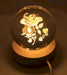 Veilleuse USB Verre Rose 6cm