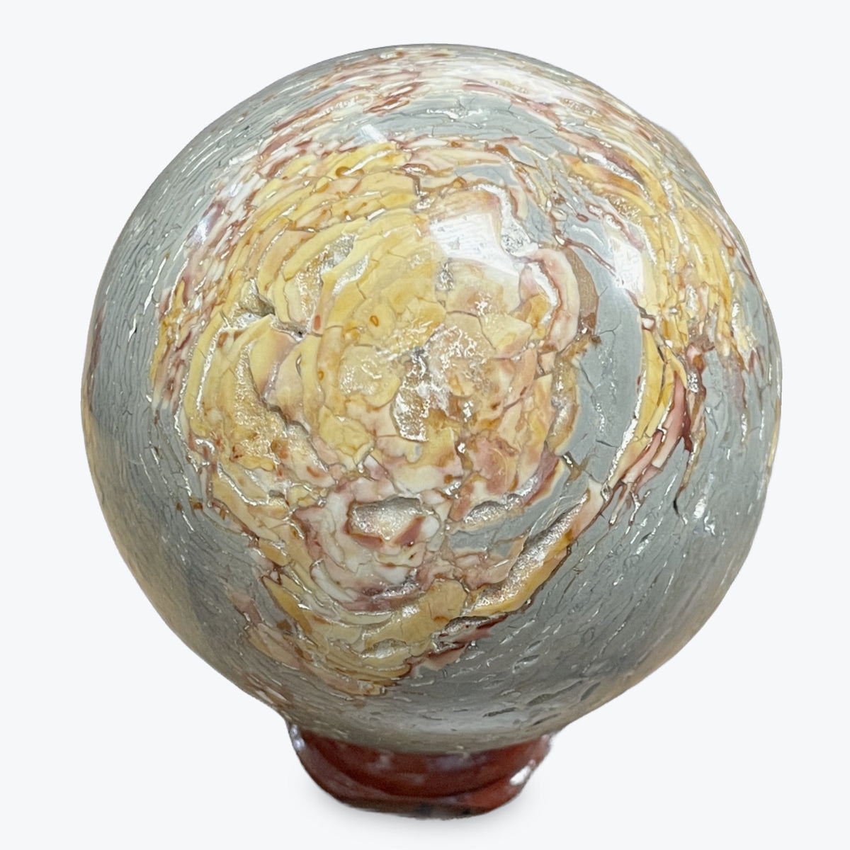Sphère Jaspe Breschia