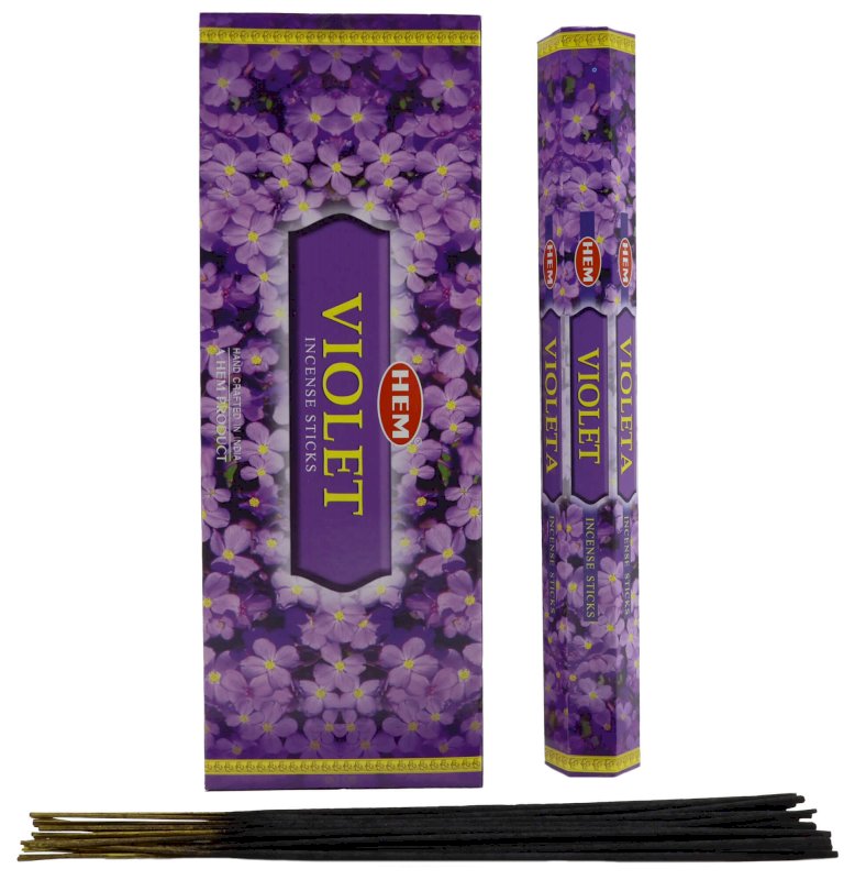 Encens HEM Violette 6x20g