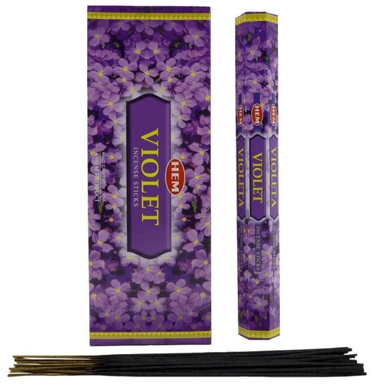 Encens HEM Violette 6x20g