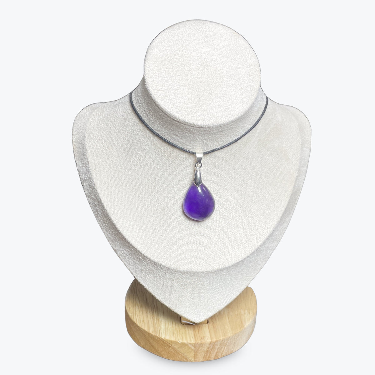 Pendentif Améthyste  goutte – photo 3