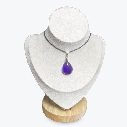 Pendentif Améthyste  goutte – photo 3