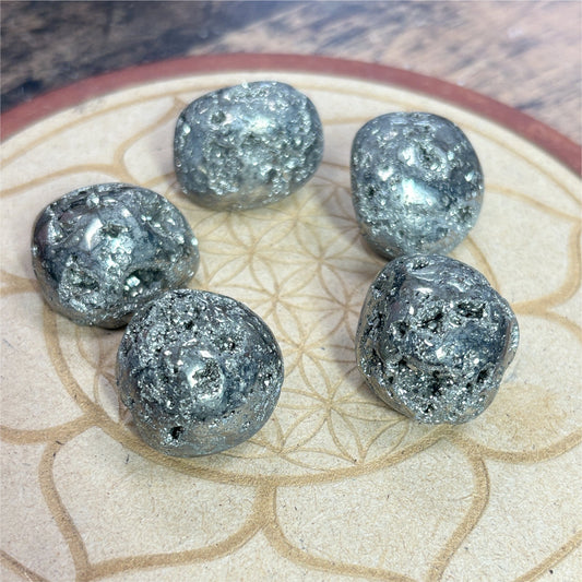 Pyrite roulée - Provenance pérou