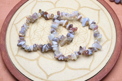 Bracelet Agate Botswana Baroque
