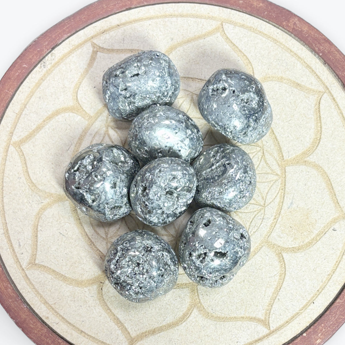 Pyrite roulée - Provenance pérou