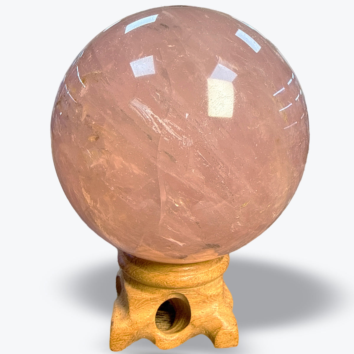 Sphères en Quartz rose de Madagascar - Pièce unique