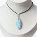 Pendentif Larimar Ovale