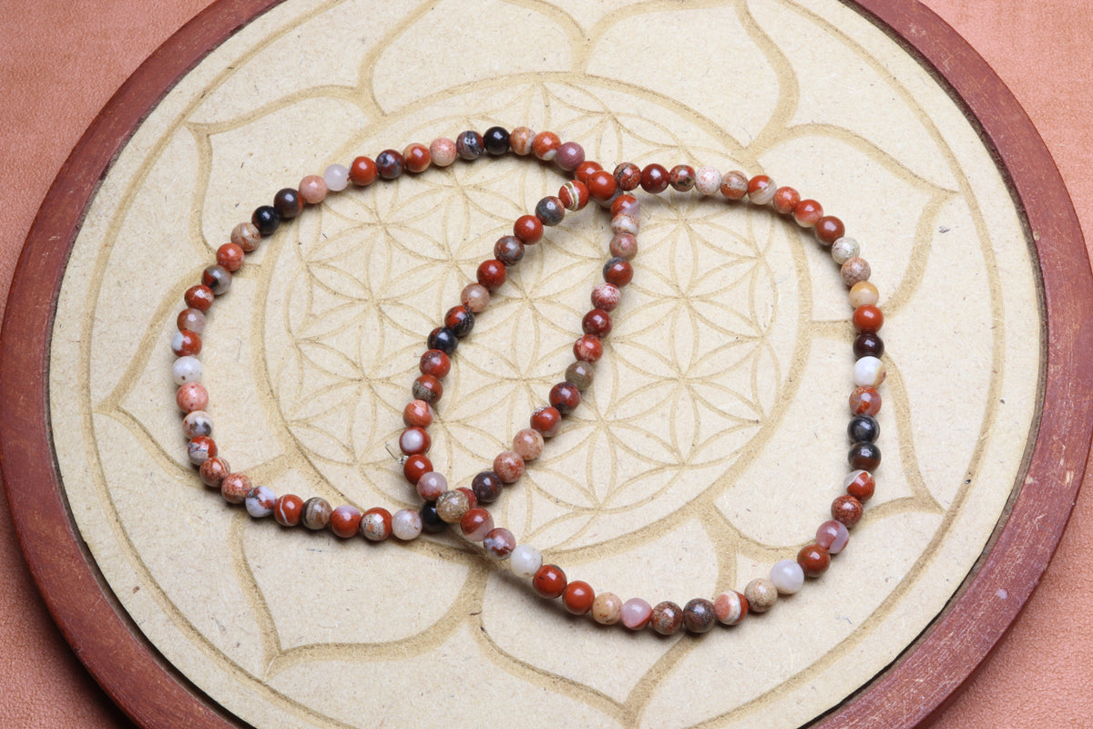 Bracelet Jaspe Rouge